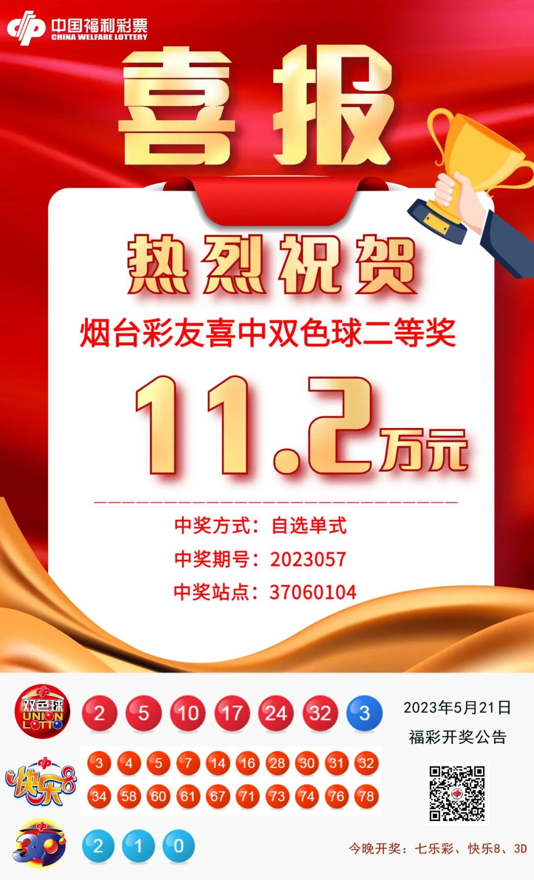今日双色球开奖结果，第38期揭晓