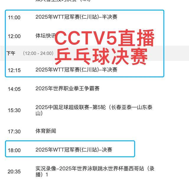 今晚CCTV5直播，聚焦乒乓球赛场，见证国球风采cctv5今晚乒乓球比赛直播回放